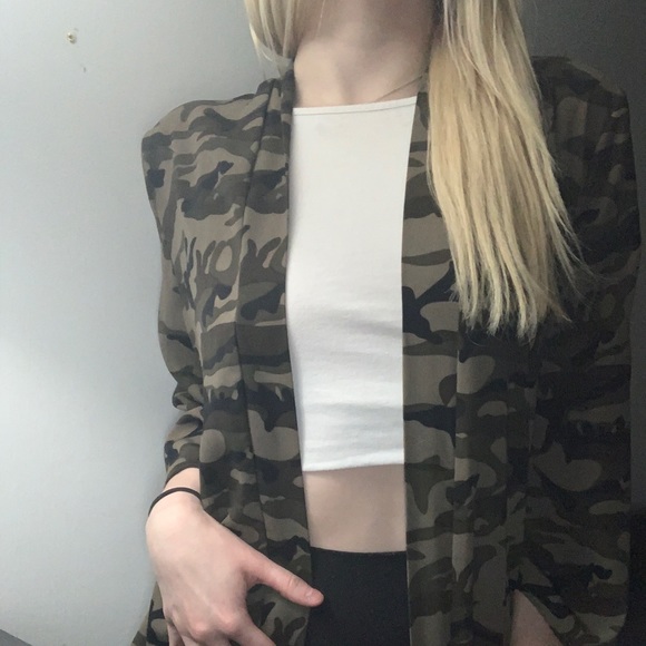 Camo cardigan - Picture 1 of 4